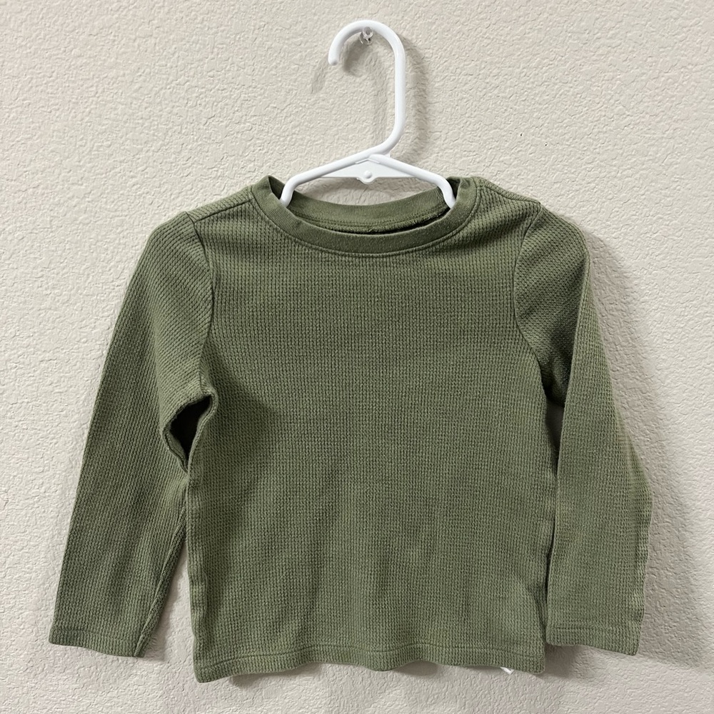 Waffle Toddler Long Sleeve